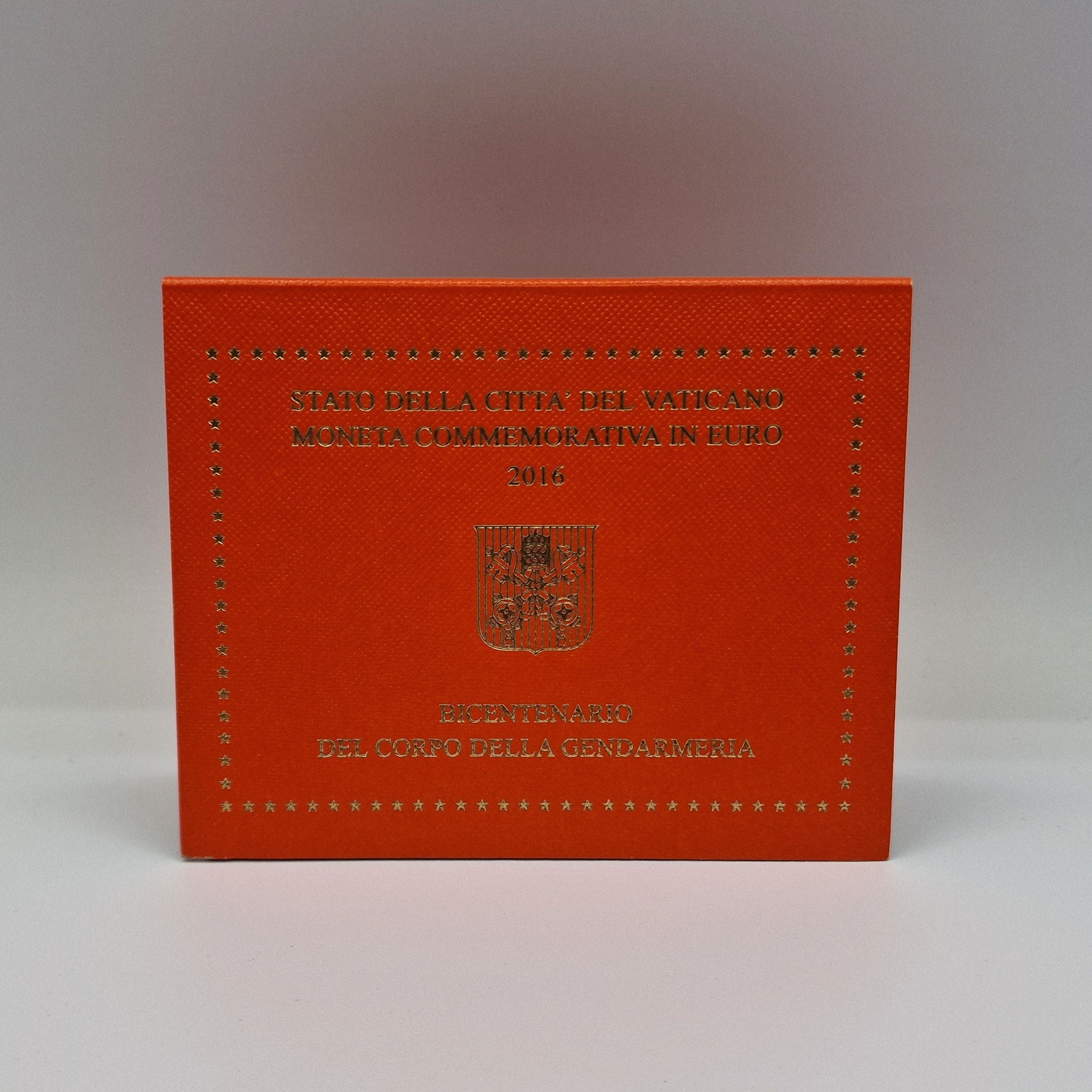 2016 "Corpo della Gendarmeria" (Vatican Police) - 2€ Vatican Coincard